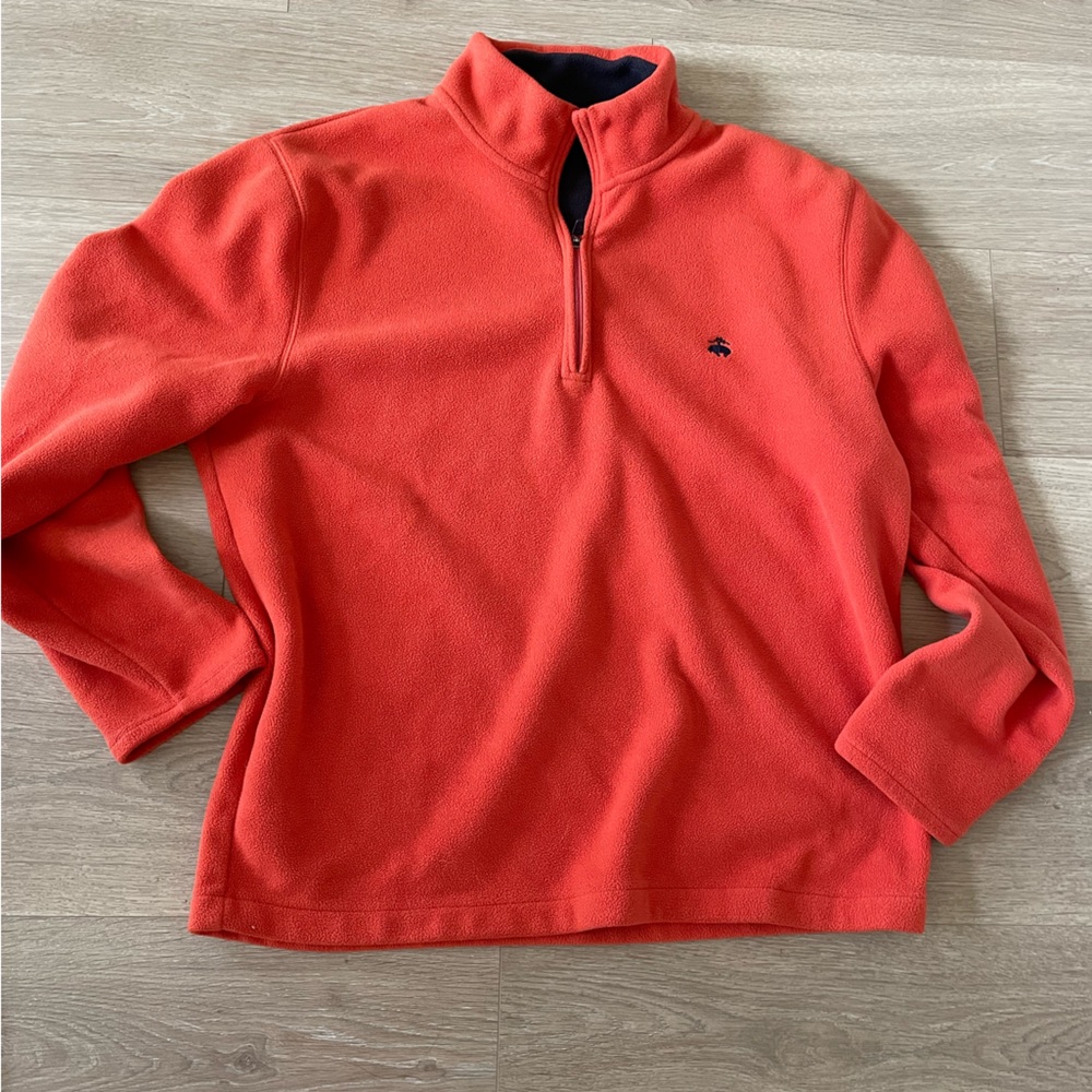 Brooks Brothers Quarter Zip fleece pullover